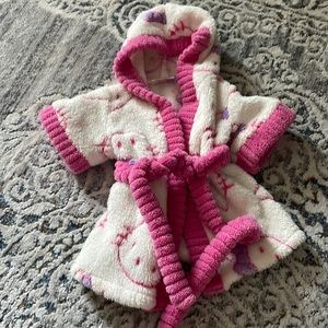 Build-A-Bear Hello Kitty Bath Robe